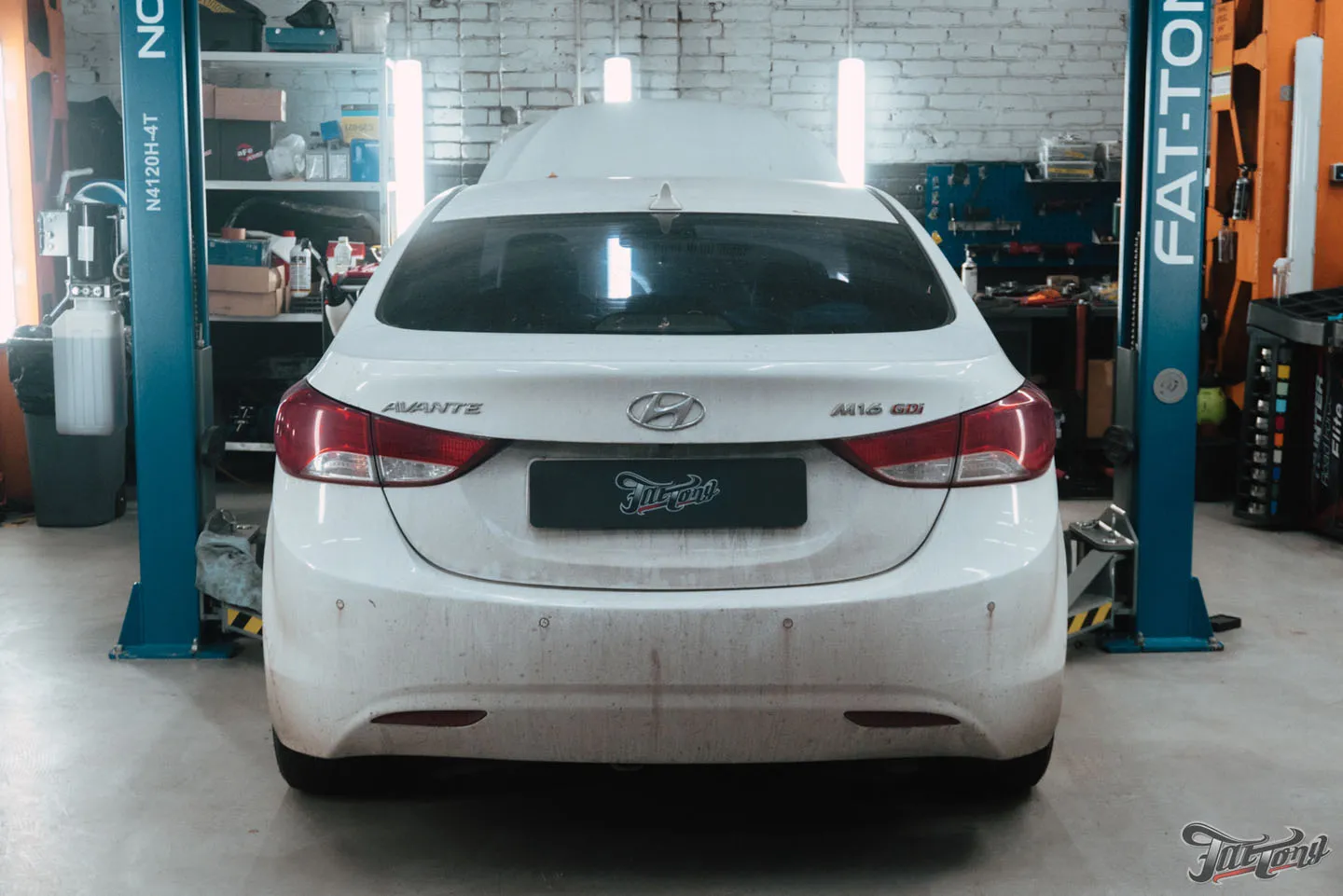Раскоксовка двигателя на Hyundai Avante